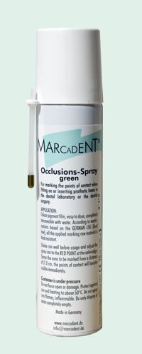 Occlusionsspray grün