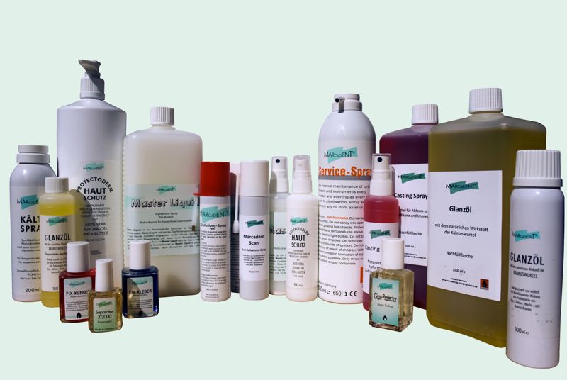 Produktübersicht Dentalerzeugnisse